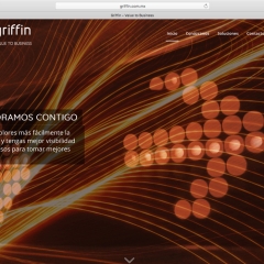 Página de inicio de Griffin Consulting