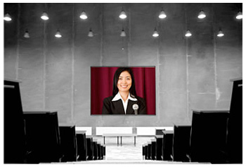 Aula de educaci&oacute;n a distancia