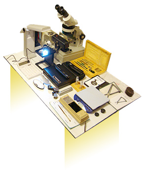 Equipo para hacer aval&uacute;os